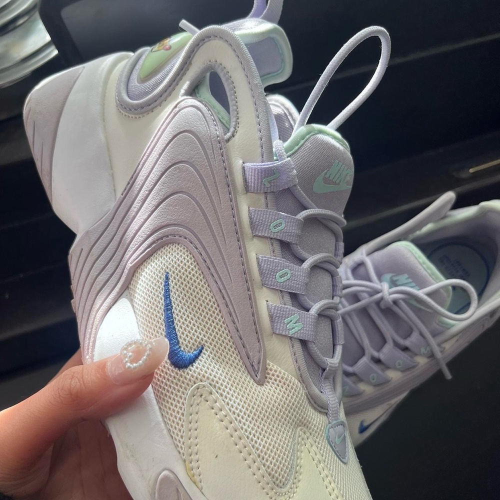 Nike Zoom Air 2k 2000 in purple/white/teal - Picture 2 of 6